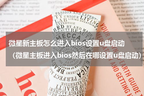 微星新主板怎么进入bios设置u盘启动（微星主板进入bios然后在哪设置u盘启动）