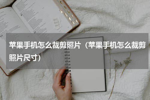 苹果手机怎么裁剪照片（苹果手机怎么裁剪照片尺寸）