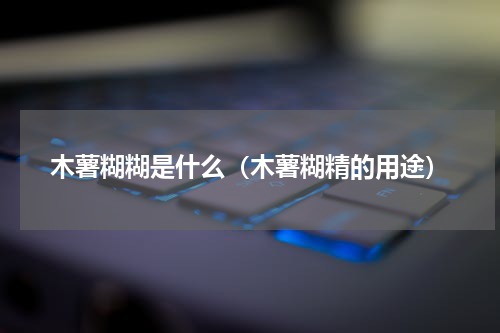 木薯糊糊是什么（木薯糊精的用途）