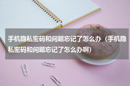 手机隐私密码和问题忘记了怎么办（手机隐私密码和问题忘记了怎么办啊）