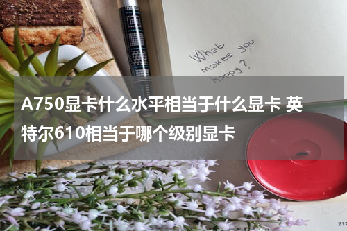A750显卡什么水平相当于什么显卡 英特尔610相当于哪个级别显卡