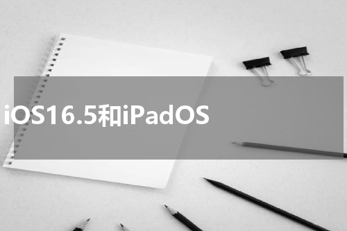 iOS16.5和iPadOS