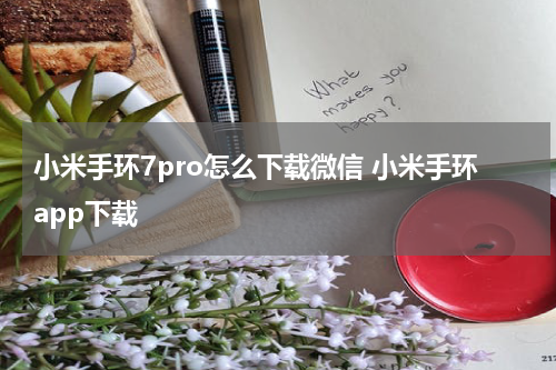 小米手环7pro怎么下载微信 小米手环app下载