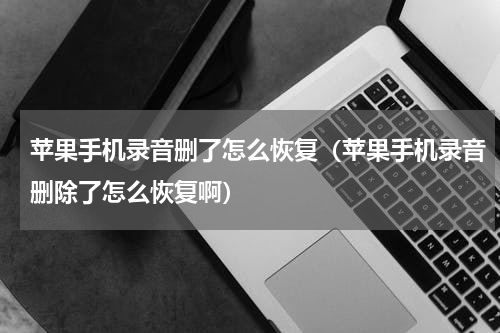 苹果手机录音删了怎么恢复（苹果手机录音删除了怎么恢复啊）