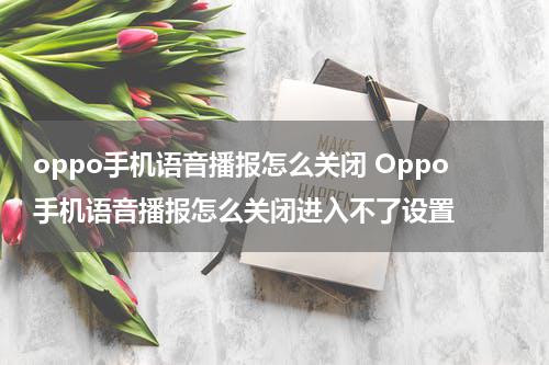 oppo手机语音播报怎么关闭 Oppo手机语音播报怎么关闭进入不了设置
