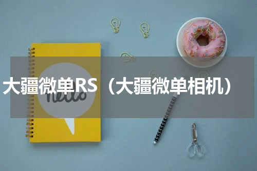 大疆微单RS（大疆微单相机）