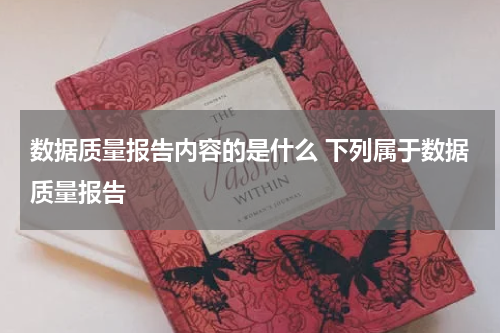 数据质量报告内容的是什么 下列属于数据质量报告