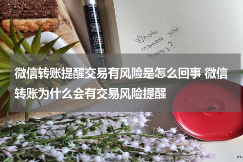 微信转账提醒交易有风险是怎么回事 微信转账为什么会有交易风险提醒