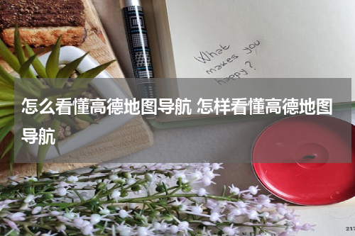 怎么看懂高德地图导航 怎样看懂高德地图导航