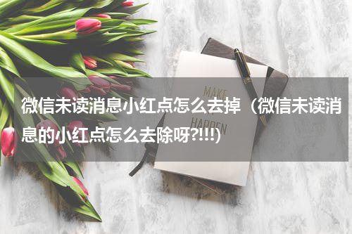 微信未读消息小红点怎么去掉（微信未读消息的小红点怎么去除呀?!!!）
