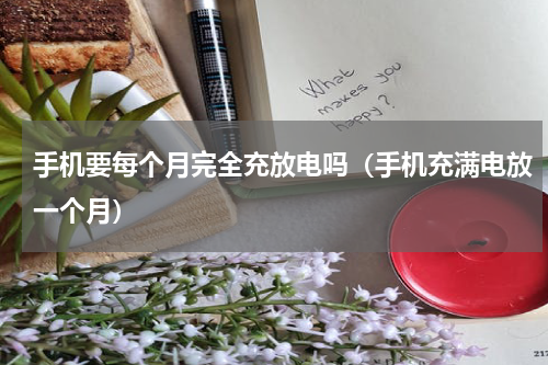 手机要每个月完全充放电吗（手机充满电放一个月）