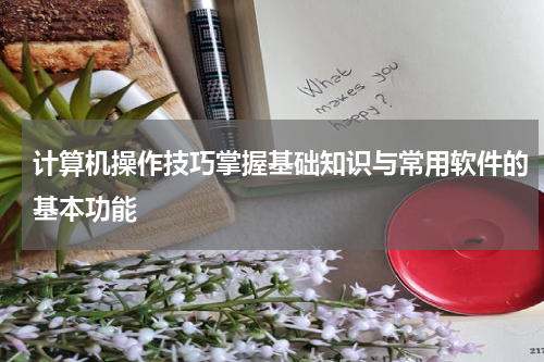计算机操作技巧掌握基础知识与常用软件的基本功能