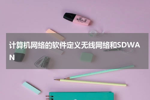 计算机网络的软件定义无线网络和SDWAN