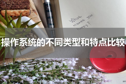 操作系统的不同类型和特点比较