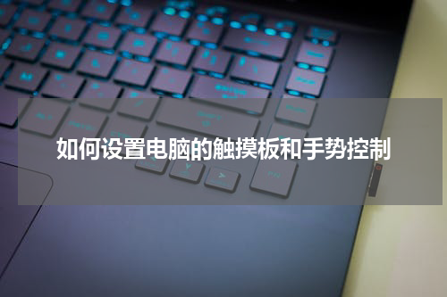如何设置电脑的触摸板和手势控制