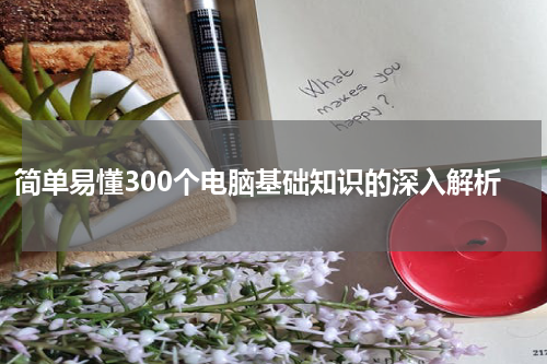 简单易懂300个电脑基础知识的深入解析