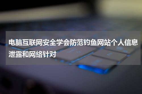 电脑互联网安全学会防范钓鱼网站个人信息泄露和网络针对