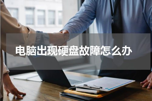  电脑出现硬盘故障怎么办