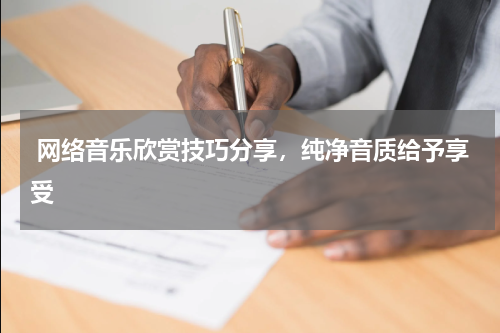  网络音乐欣赏技巧分享，纯净音质给予享受