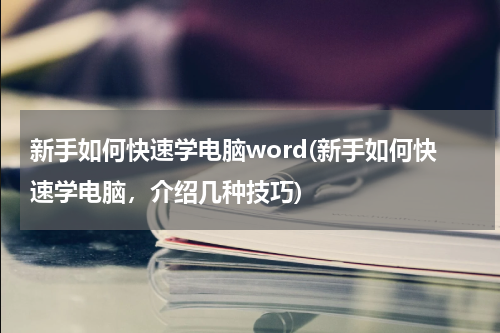 新手如何快速学电脑word(新手如何快速学电脑，介绍几种技巧)