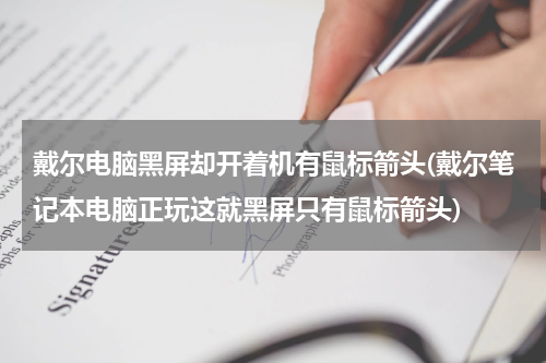 戴尔电脑黑屏却开着机有鼠标箭头(戴尔笔记本电脑正玩这就黑屏只有鼠标箭头)