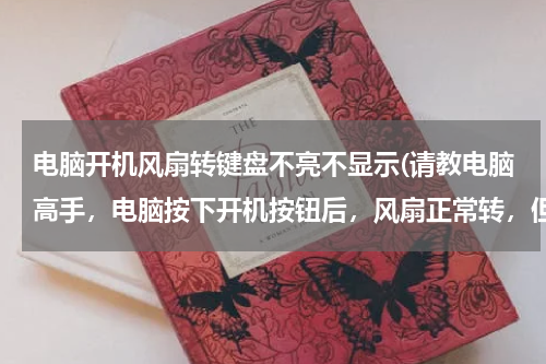 电脑开机风扇转键盘不亮不显示(请教电脑高手，电脑按下开机按钮后，风扇正常转，但电脑不能启动，键盘灯不亮。)