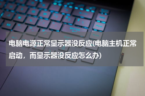 电脑电源正常显示器没反应(电脑主机正常启动，而显示器没反应怎么办)