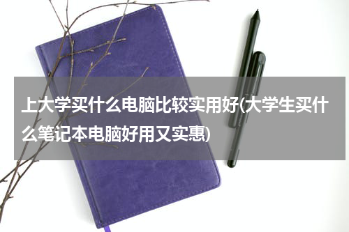 上大学买什么电脑比较实用好(大学生买什么笔记本电脑好用又实惠)
