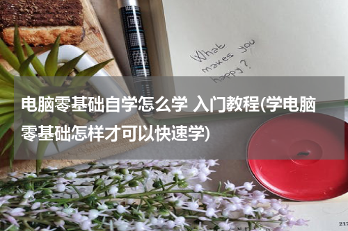 电脑零基础自学怎么学 入门教程(学电脑零基础怎样才可以快速学)