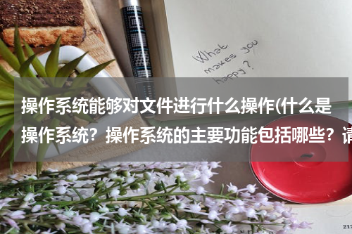 操作系统能够对文件进行什么操作(什么是操作系统？操作系统的主要功能包括哪些？请举例说明Windows操作系统中，如何对文件进行更名？)