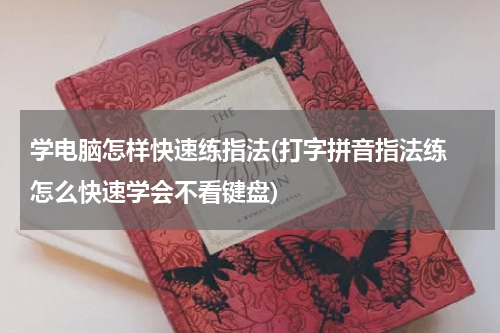 学电脑怎样快速练指法(打字拼音指法练 怎么快速学会不看键盘)