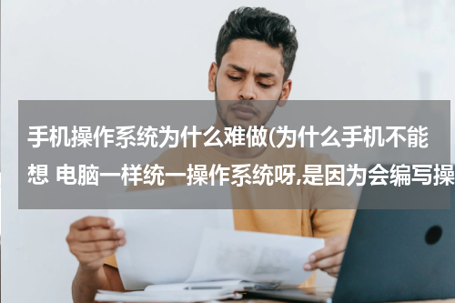 手机操作系统为什么难做(为什么手机不能想 电脑一样统一操作系统呀,是因为会编写操作系统的人太多了吗)