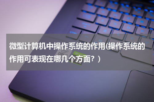 微型计算机中操作系统的作用(操作系统的作用可表现在哪几个方面？)