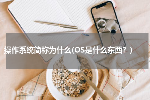 操作系统简称为什么(OS是什么东西？)
