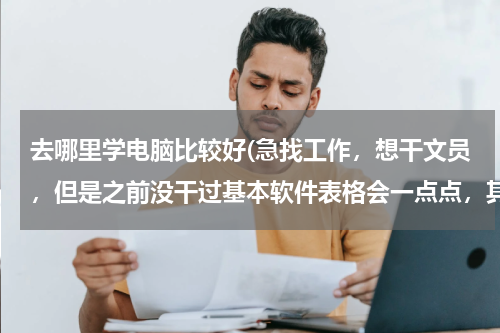 去哪里学电脑比较好(急找工作，想干文员，但是之前没干过基本软件表格会一点点，其余都不会，可以当文员吗？当文员难吗？)