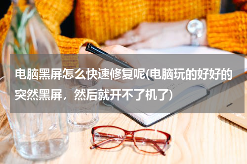电脑黑屏怎么快速修复呢(电脑玩的好好的突然黑屏，然后就开不了机了)