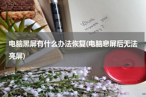 电脑黑屏有什么办法恢复(电脑息屏后无法亮屏)