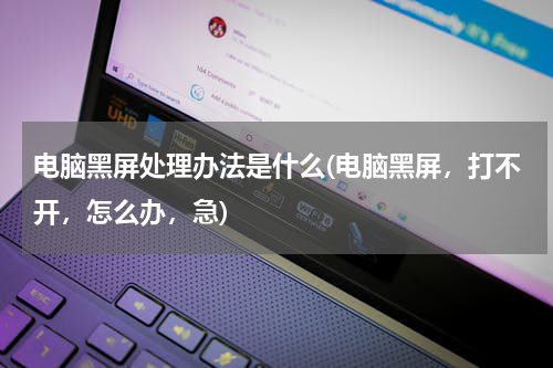 电脑黑屏处理办法是什么(电脑黑屏，打不开，怎么办，急)